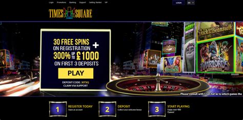 times square casino bonus code